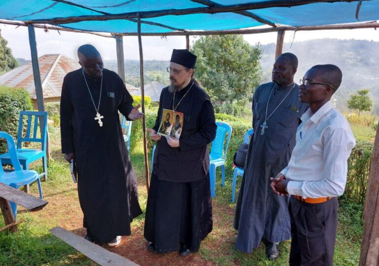 Западная Кения, православная литургия