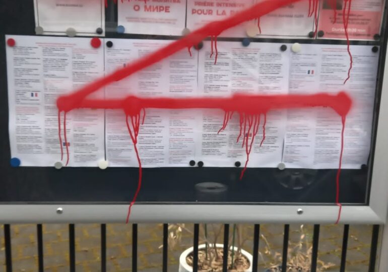 Русская Церковь в Страсбурге подверглась вандализму